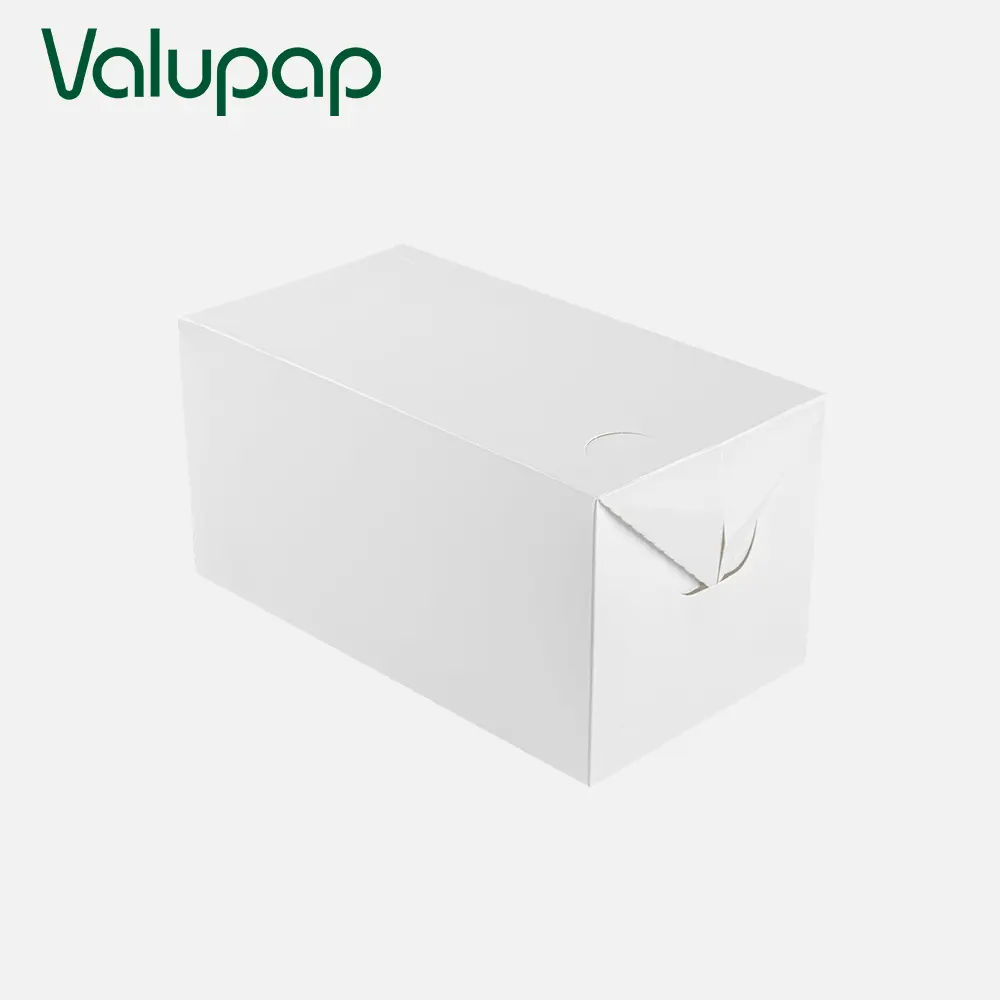 White food delivery packing box