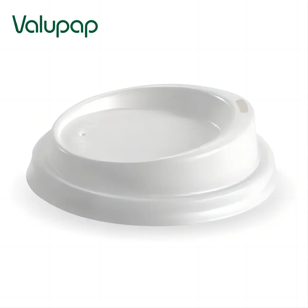Disposable Plastic Dome Lids Coffee Cups PS Lids
