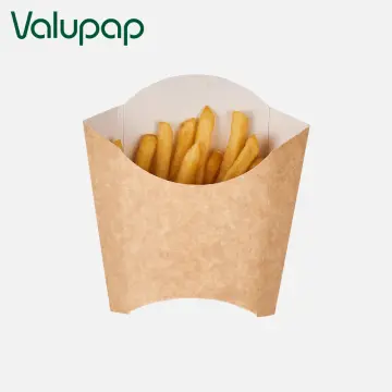 Disposable coated kraft snacks box