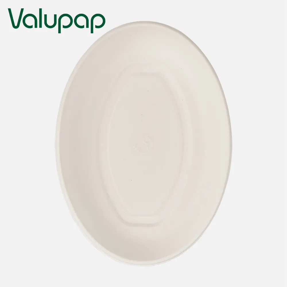 Disposable paper plate bagasse plate